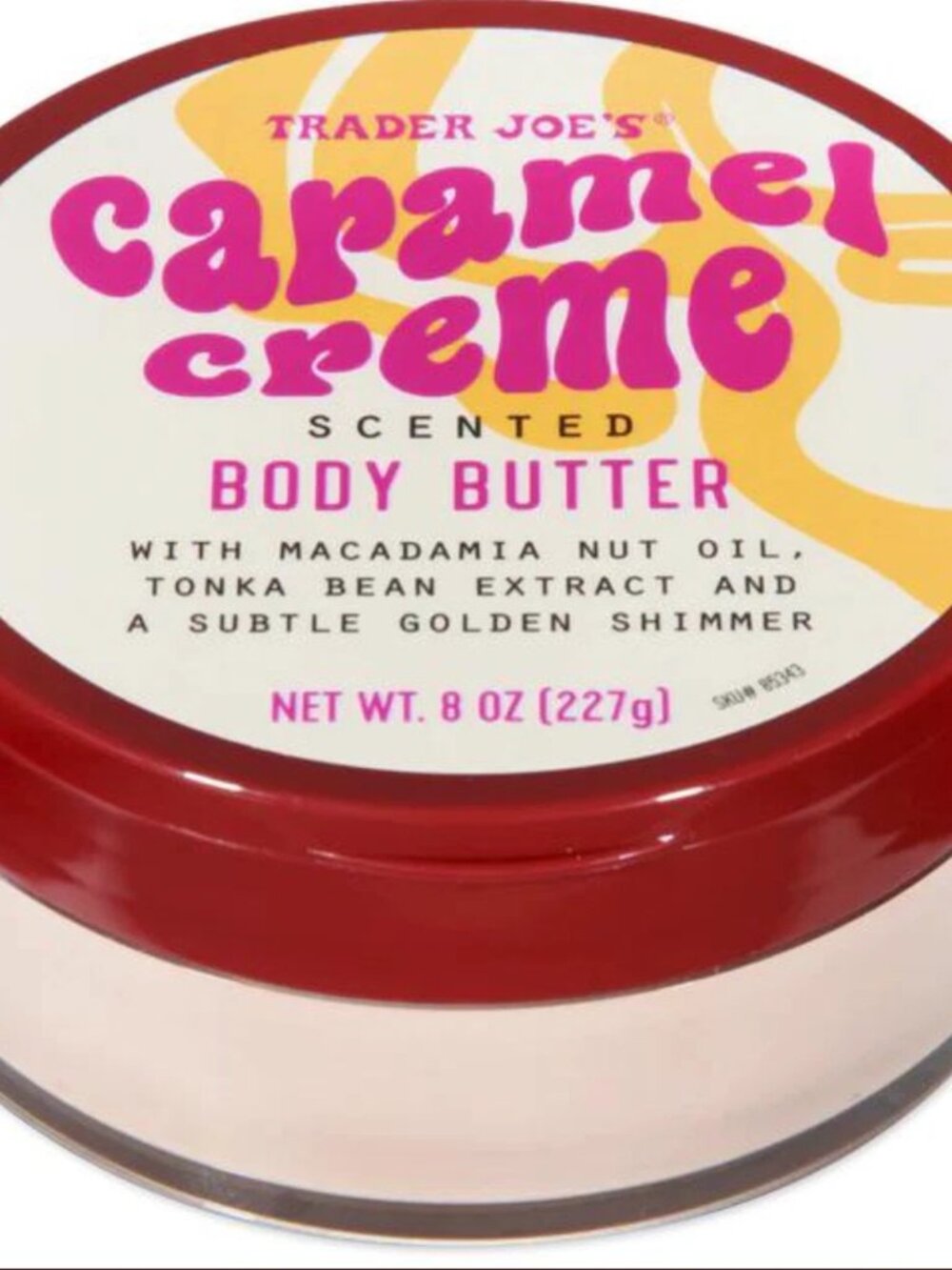 Seasonal Trader Joe’s Caramel Creme Scented Body Butter NEW